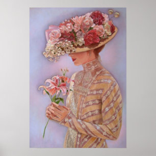 Poster Victorian Lady Jessica