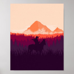 Poster Video Game Art Rendering 