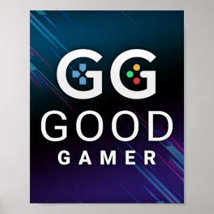 Poster Vidéo GG Good Gamer