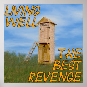 Poster Vie bien la meilleure vengeance