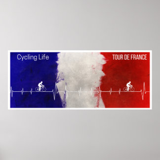 Poster Vie cycliste, Tour de France
