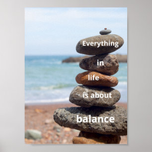 Poster Vie de balance