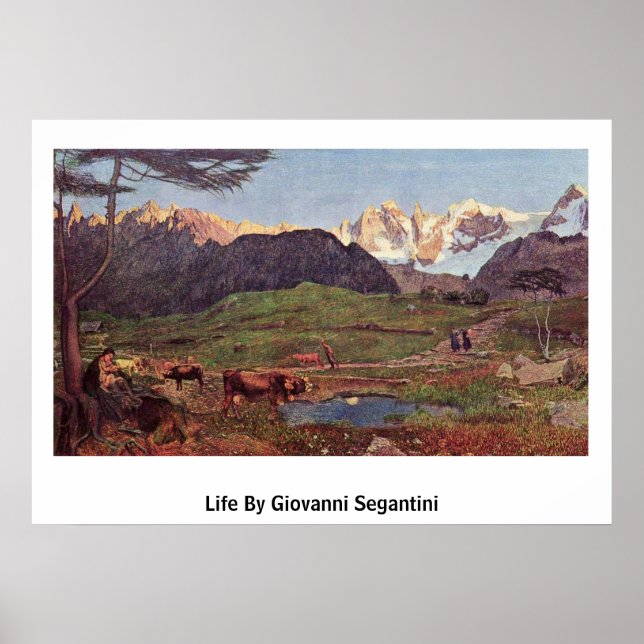 Poster Vie De Giovanni Segantini (Devant)