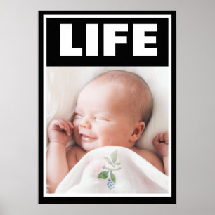 POSTER VIE DE NEWBY BÉBÉ SMILING PRO-LIFE