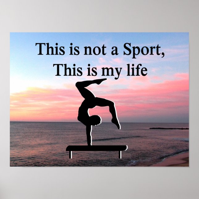 POSTER VIE D'UN GYMNAST (Devant)
