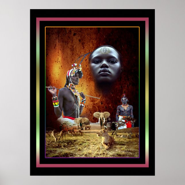 Poster "Vie et Immortalité" : (Devant)