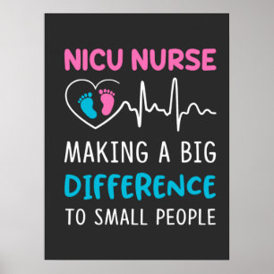 Poster Vie infirmière   Nicu Nurse