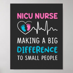 Poster Vie infirmière   Nicu Nurse