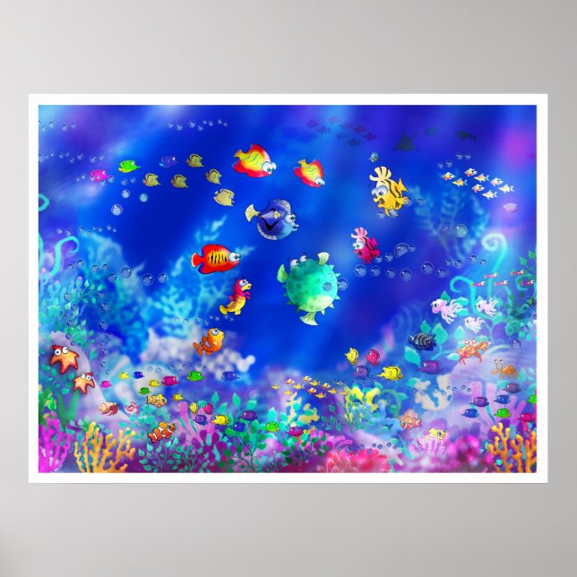 Poster vie marine_affiche (Devant)