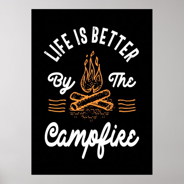 Poster Vie Meilleure Par Le Feu De Campagne (Devant)