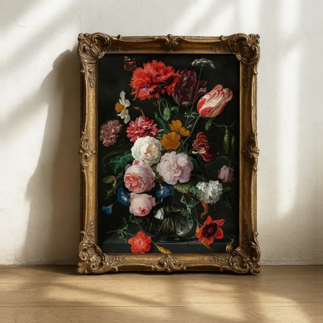 Poster Vie morte avec fleurs | Jan Davidsz de Heem (Créateur téléchargé)