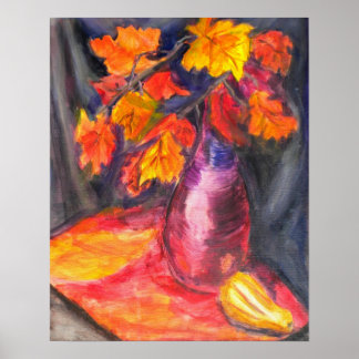 Poster Vie morte d'automne