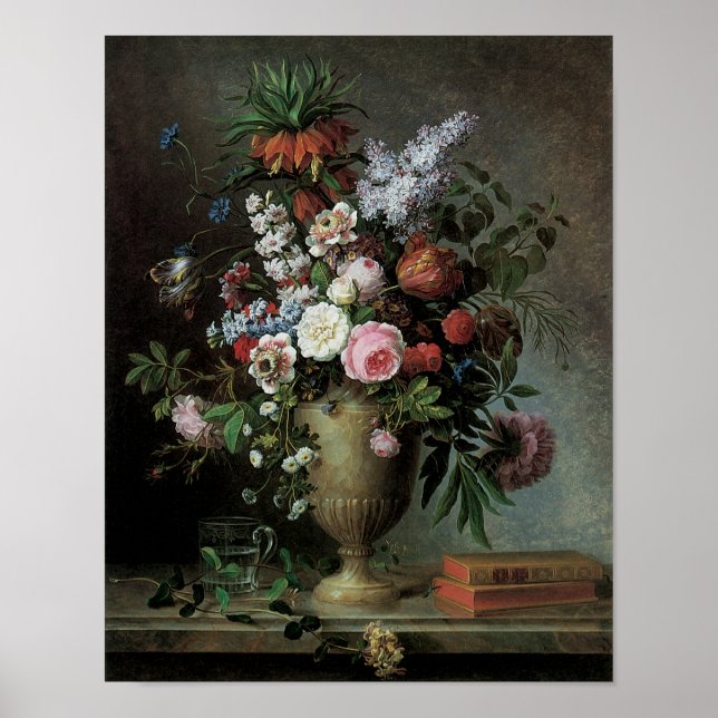 Poster Vie morte des fleurs (Devant)