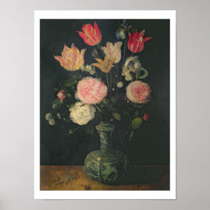 Poster Vie morte des fleurs