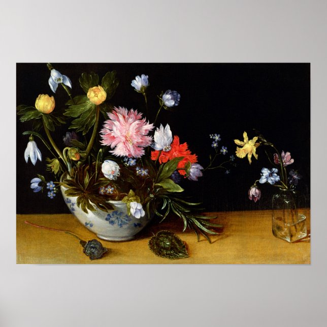 Poster Vie morte des fleurs (Devant)