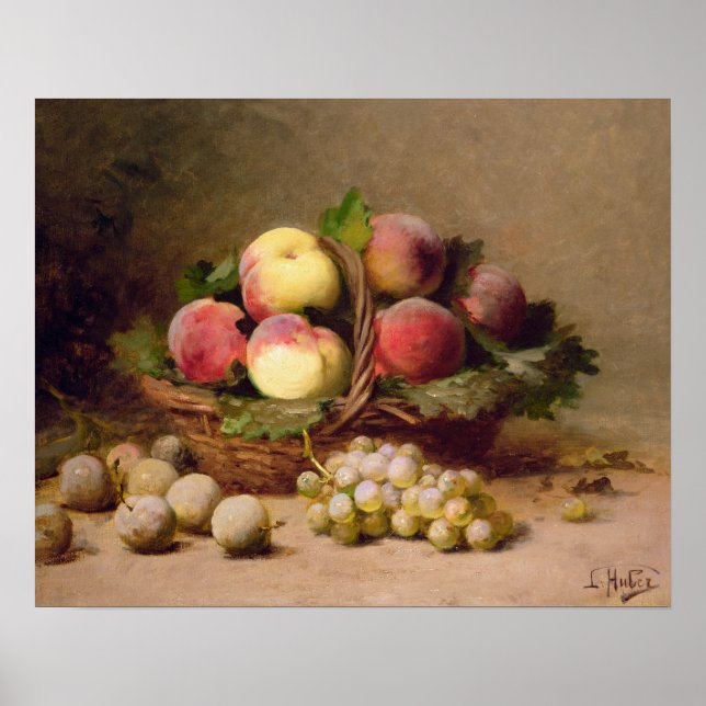 Poster Vie morte des fruits (Devant)