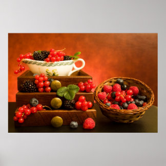 Poster Vie Toujours Avec Les Berries