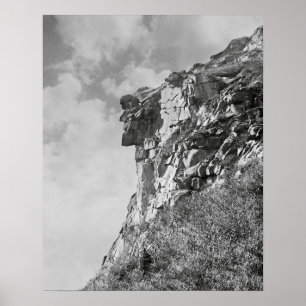 Poster Vieil homme de la montagne, 1901. Photo vintage