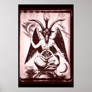 Poster Vieille chèvre de Mendes