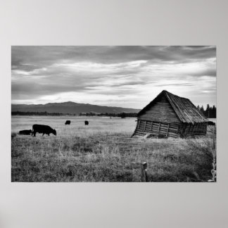 Poster Vieille ferme