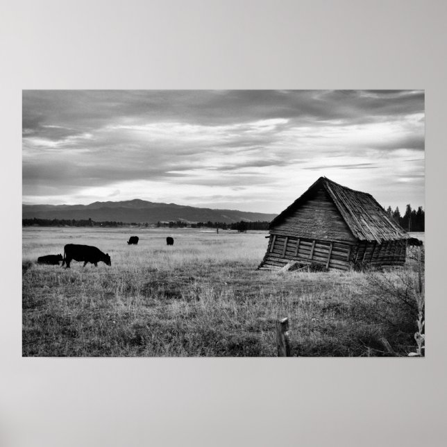 Poster Vieille ferme (Devant)