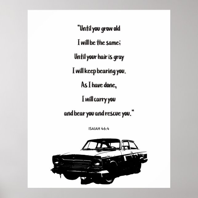 Poster Vieille génération (Devant)