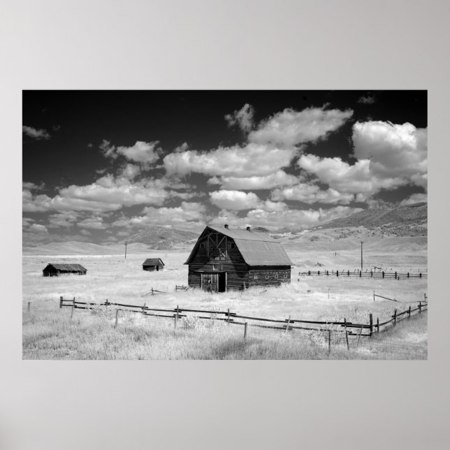 Poster Vieille grange (Devant)