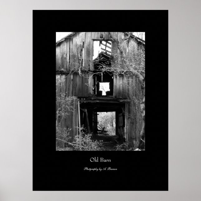 Poster Vieille grange (Devant)