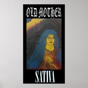 POSTER VIEILLE MÈRE SATIVA