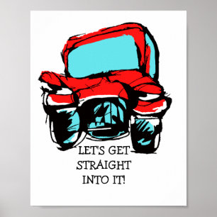 Poster Vieille voiture