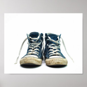 Poster vieilles chaussures de sport sales baskets arrière