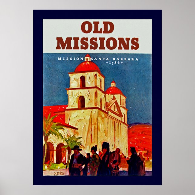 Poster Vieilles missions Père Noël Barbara (Devant)