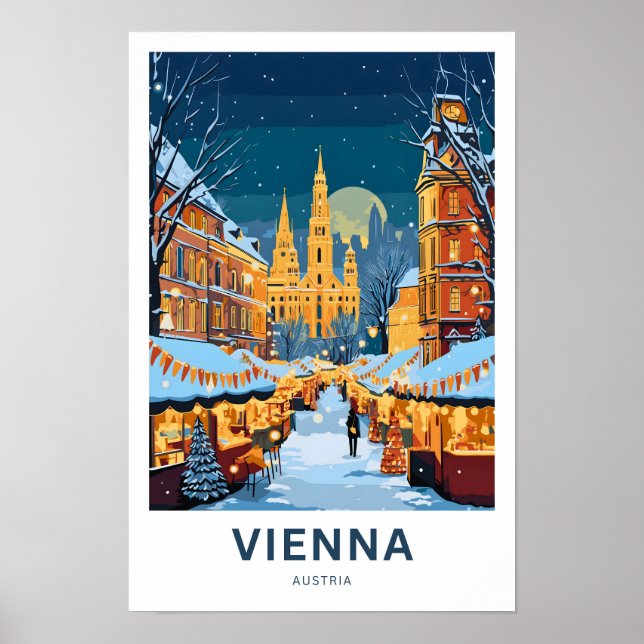 Poster Vienne Autriche Imprimer (Devant)