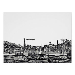 Poster Vienne capitale de l'Autriche 