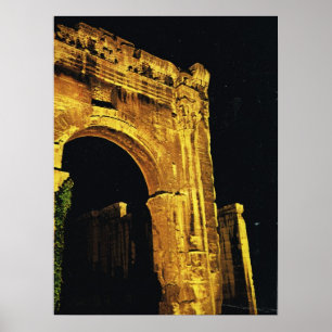 Poster Vienne, porte d'entrée du Forum