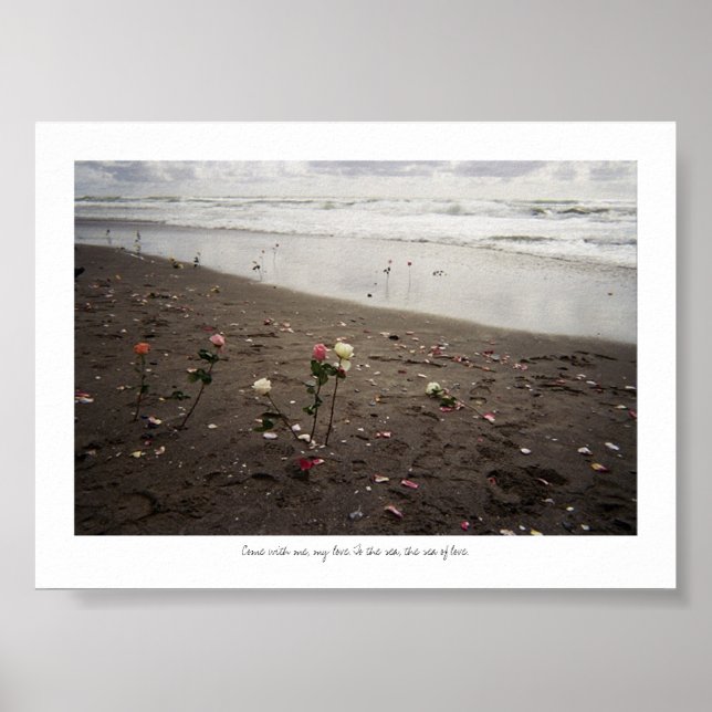 Poster Viens Avec Moi, À La Mer (Devant)