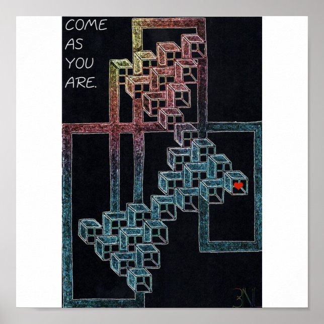 Poster viens comme tu es (Devant)