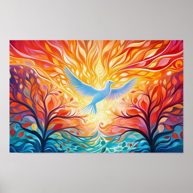 Poster Viens, Saint-Esprit (Devant)