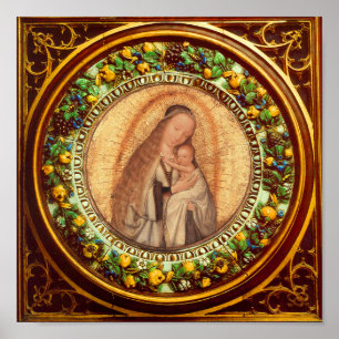 POSTER VIERGE AVEC ENFANT