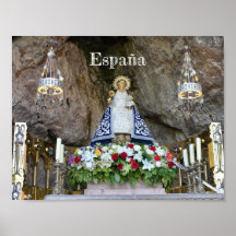 poster Vierge de Covadonga dans Asturies,