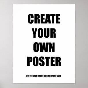 Poster Vierge do-it-yourself 11x14" Pour Décor Mur
