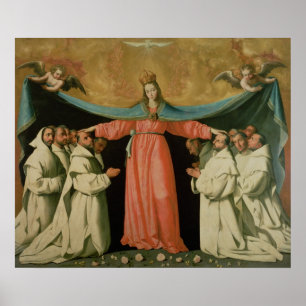 Poster Vierge du Misericordia