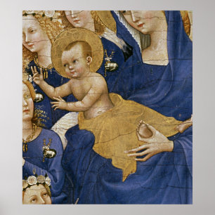 Poster Vierge et enfant, ch.1395-99