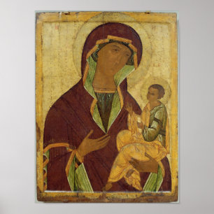 Poster Vierge et enfant, ch.1500