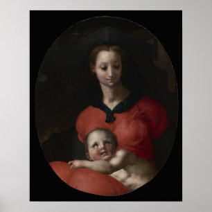 Poster Vierge et enfant, connus sous le nom de Madonna