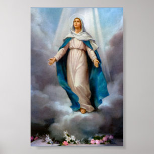 Poster Vierge Marie