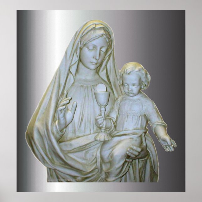 Poster Vierge Marie Imprimer (Devant)