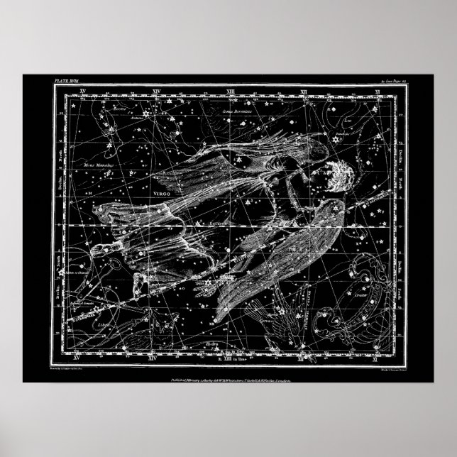 Poster Vierge : Plaque de Constellation XVIII (Devant)