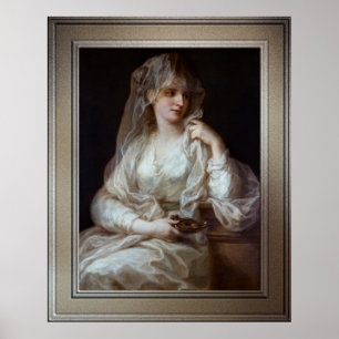 Poster Vierge vestale par Angelika Kauffmann