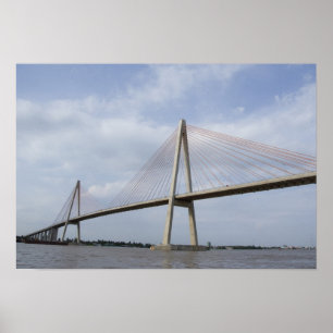 Poster Vietnam, Hô Chi Minh-Ville (Saigon). Delta